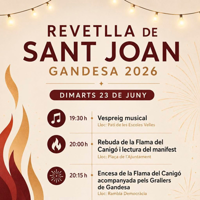 Sant Joan - Gandesa 2026