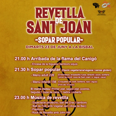 Sant Joan - la Bisbal d'Empordà 2026 Sant Joan - la Bisbal d'Empordà 2026