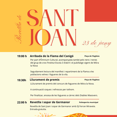 Sant Joan - Móra la Nova 2026