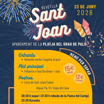 Sant Joan - Pals 2026 Sant Joan - Pals 2026