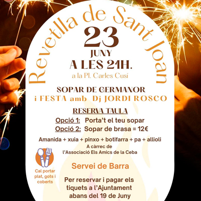 Sant Joan - Sant Climent Sescebes 2026