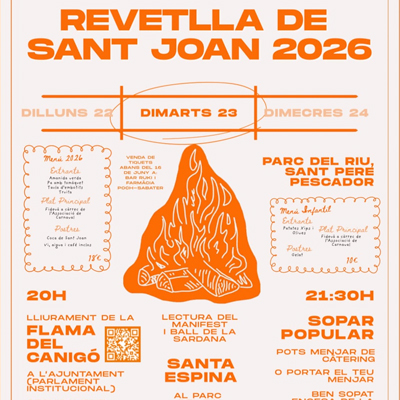Sant Joan - Sant Pere Pescador 2026