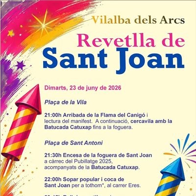 Sant Joan - Vilalba dels Arcs 2026