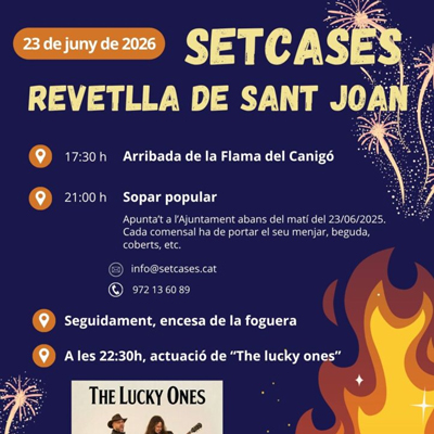 Revetlla de Sant Joan a Setcases, 2026