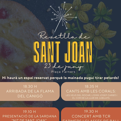 Revetlla de Sant Joan a Santa Coloma de Farners, 2026