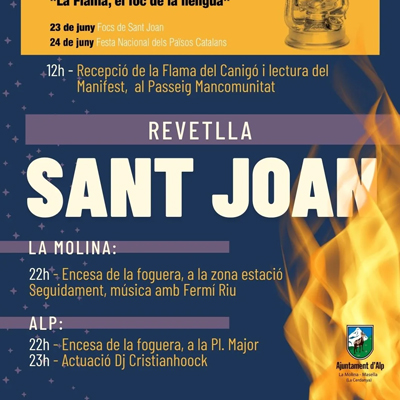 Revetlla de Sant Joan a La Molina i Alp, 2026