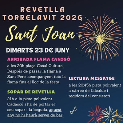 Revetlla de Sant Joan a Torrelavit