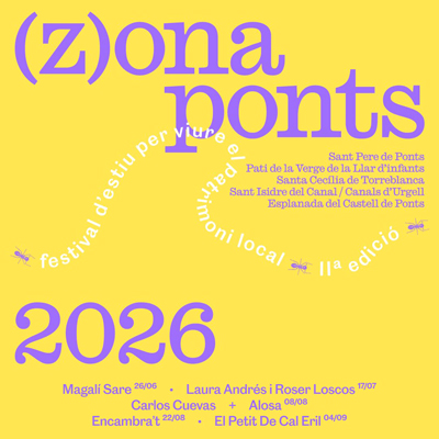 Festival (z)ona ponts, 2026