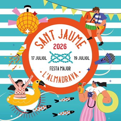 Festa Major de Sant Jaume a l'Almadrava, Festa Major, L'Almadrava, Vandellòs i l'Hospitalet de l'Infant, 2026