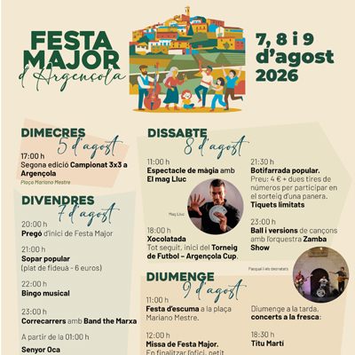 Festa Major d'Argençola