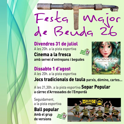 Festa Major de Beuda, 2026