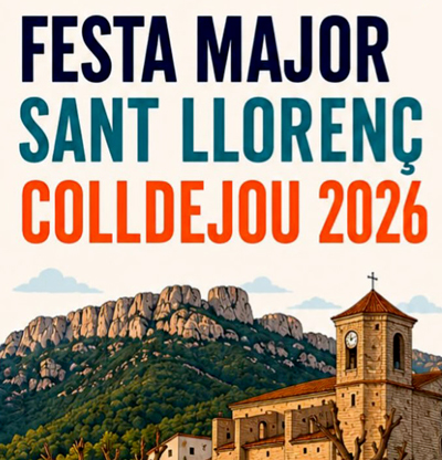Festa Major de Colldejou, 2026