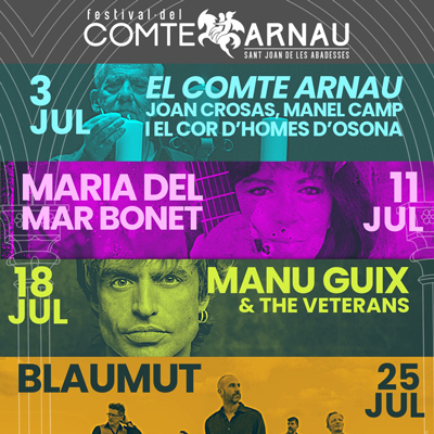 Festival del Comte Arnau, Sant Joan de les Abadesses, 2026