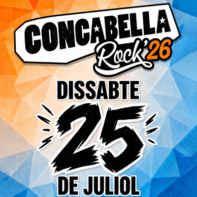 Concabella Rock, Concabella, Plans de Sió, La Segarra, 2026