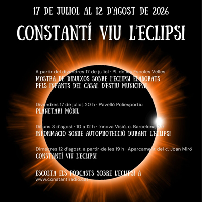 Constantí viu l'eclipsi, Constantí, 2026