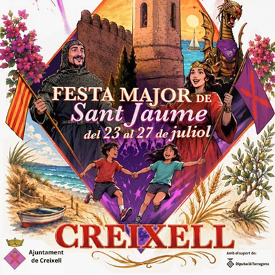 Festa Major de Sant Jaume a Creixell, 2026