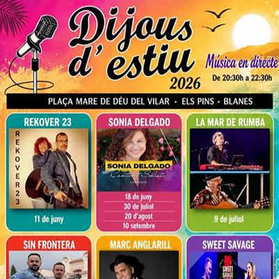 Dijous d'estiu a Blanes, 2026