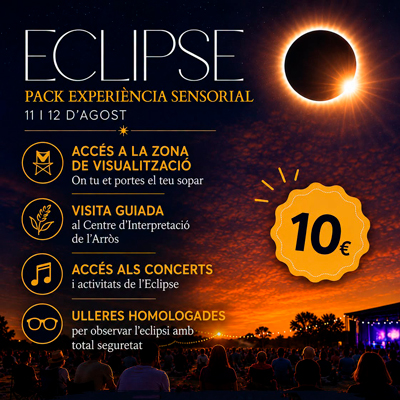 Eclipsi solar - Camarles 2026