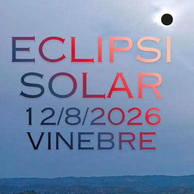Eclipsi solar - Vinebre 2026