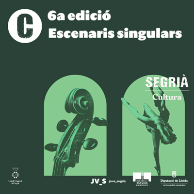 Escenaris Singulars, Consell Comarcal del Segrià, 2026 Escenaris Singulars, Consell Comarcal del Segrià, 2026