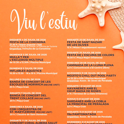 Viu l’estiu a Peralada - 2026