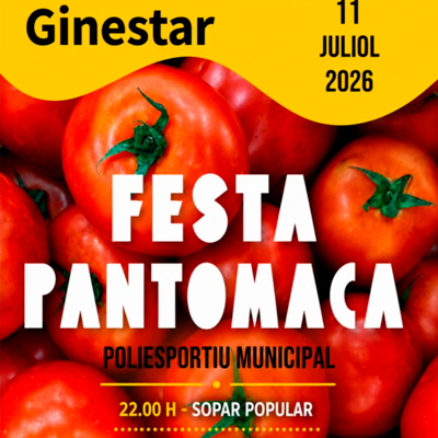 Festa del Pantomaca - Ginestar 2026