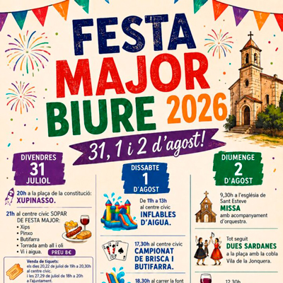 Festa Major - Biure 2026