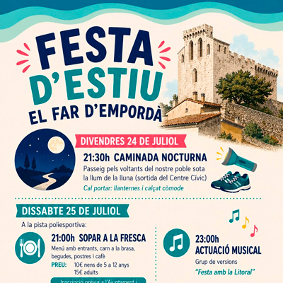 Festa Major - El Far d'Empordà 2026