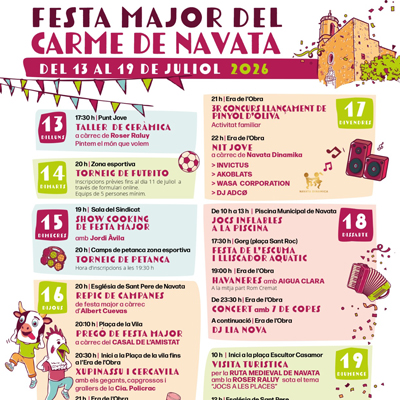 Festa Major - Navata 2026