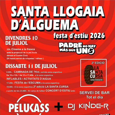 Festa Major - Santa Llogaia d'Àlguema 2026