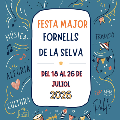 Festa Major de Fornells de la Selva, 2026