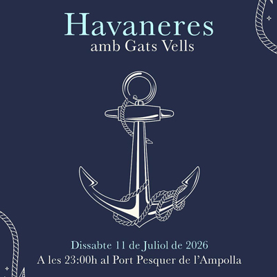Concert d'havaneres amb Gats Vells - L'Ampolla 2026