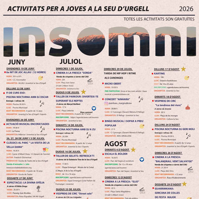 Insomni, La Seu d'Urgell, 2026