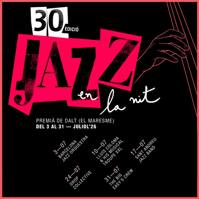 30è Festival Jazz en la Nit, Premià de Dalt, 2026