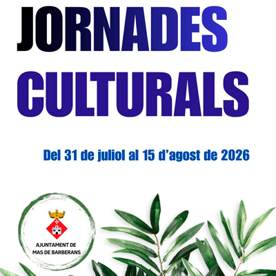 Jornades Culturals - Mas de Barberans 2026