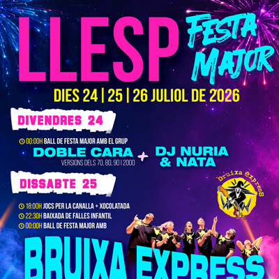 Festa Major de Llesp, El Pont de Suert, 2026