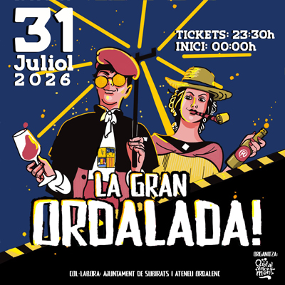 La Gran Ordalada de la Festa Major d'Ordal, Ordal, Subirats, 2026