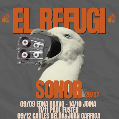 Refugi Sonor, Llibreria el Refugi, la Seu d'Urgell, 2026 Refugi Sonor, Llibreria el Refugi, la Seu d'Urgell, 2026