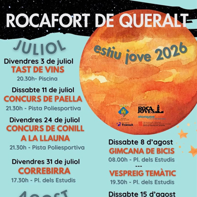 Estiu Jove a Rocafort de Queralt, 2026