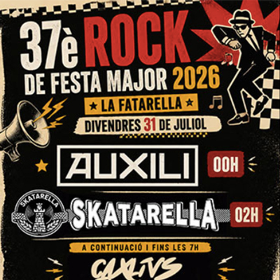 37è Rock de Festa Major de La Fatarella, 2026