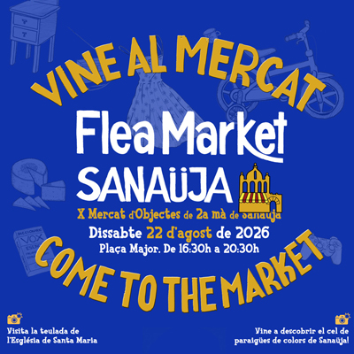 Xè Flea Market de Sanaüja, 2026