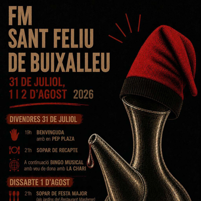 Festa Major de Sant Feliu de Buixalleu, 2026