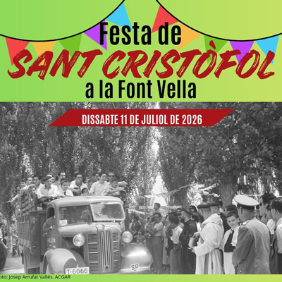 Festa de Sant Cristòfol a la Font Vella, Les Borges Blanques, 2026