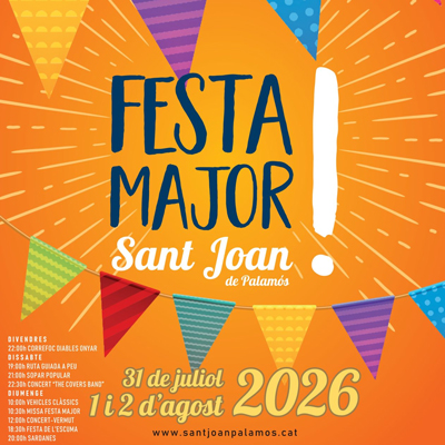 Festa Major de Sant Joan de Palamós, 2026