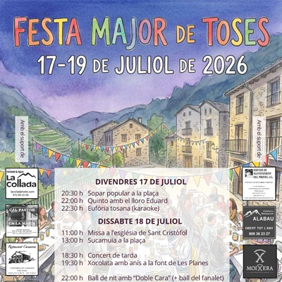 Festa Major de Toses, 2026