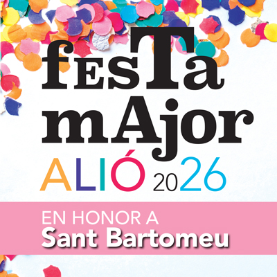 Festa Major d'Alió, 2026