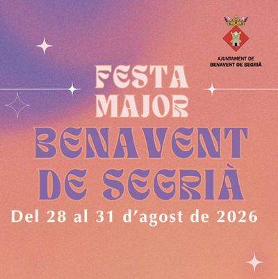 Festa Major de Benavent de Segrià, 2026