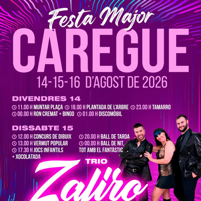 Festa Major de Caregue, Rialp, 2026