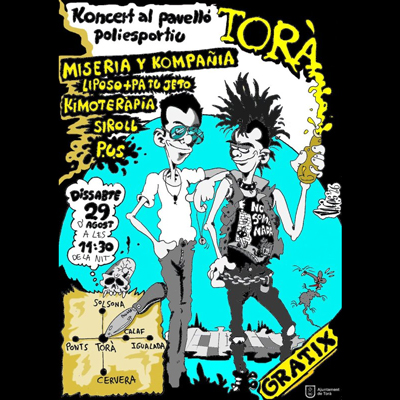 Koncert Punk a Torà, 2026