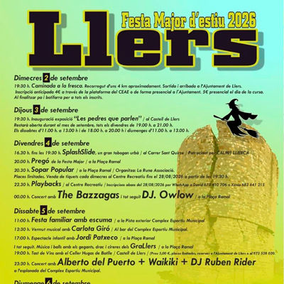 Festa Major - Llers 2026